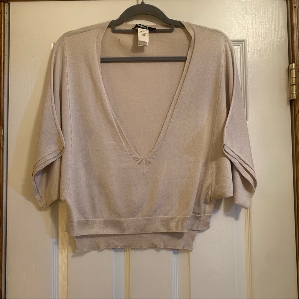 Nadine Milano short sleeve vneck pullover